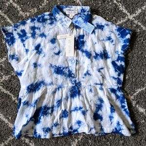 NWT Rachel Zoe Tie-Dye shirt sz:S
